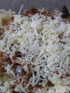 Una foto de Ravioles de Ricota con salsa de Berenjenas