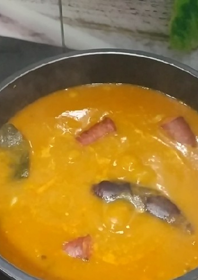 Una foto de Puchero de alubias blancas