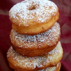 A picture of Eggless Doughnuts.