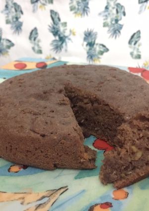 Foto resep Bolu Coklat Pisang Uli made by Rice Cooker No Mixer