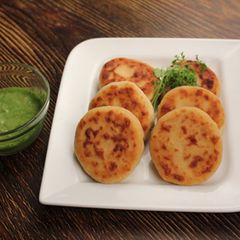 A picture of Dahi ke Kebab.