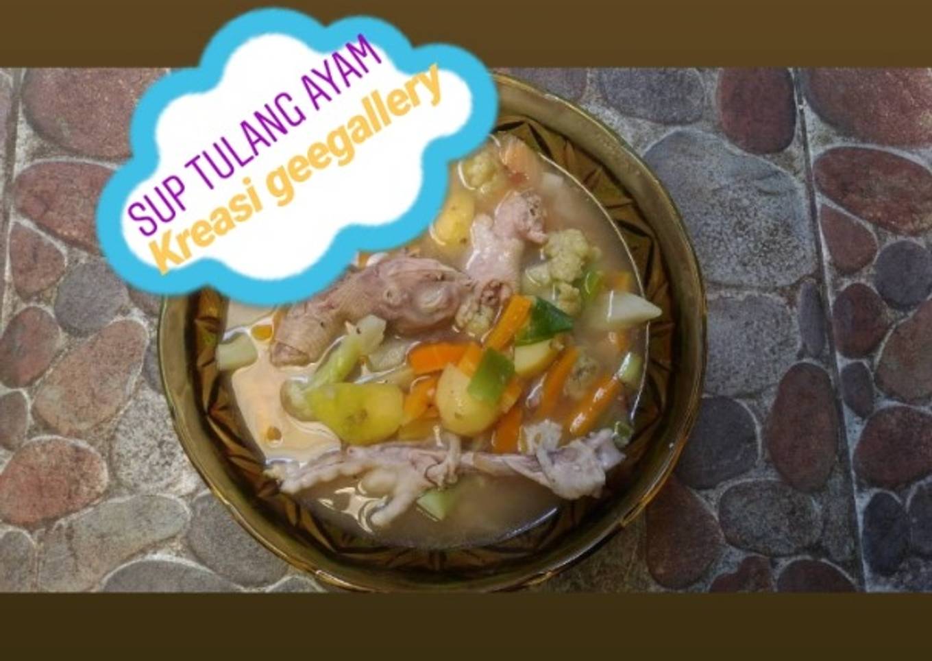 03. Sup tulang Ayam kampung