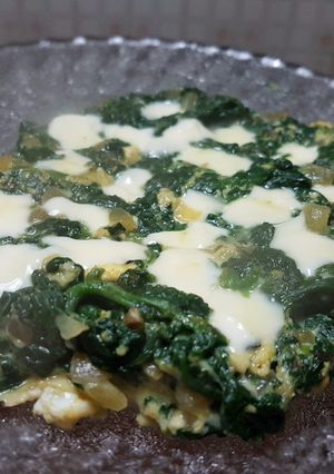 Una foto de Tortilla de espinaca
