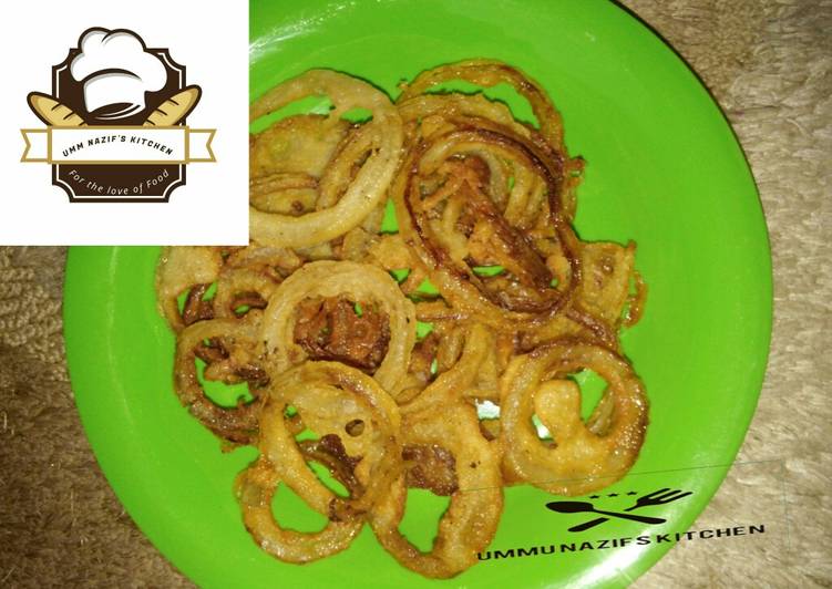 How to Prepare Super Quick Homemade Onion rings