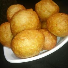 A picture of Coconut puff puff.
