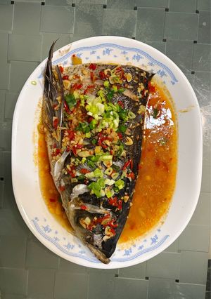 簡易版剁椒魚頭 的食譜成品照片