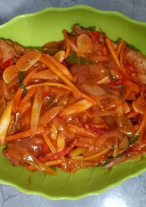 Foto resep Ayam asam manis