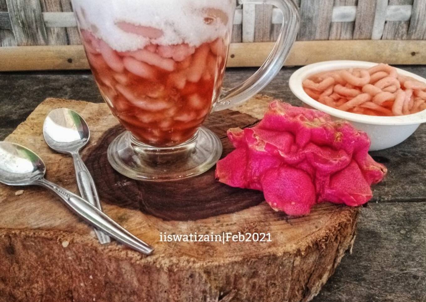 Cendol Kulit Buah Naga