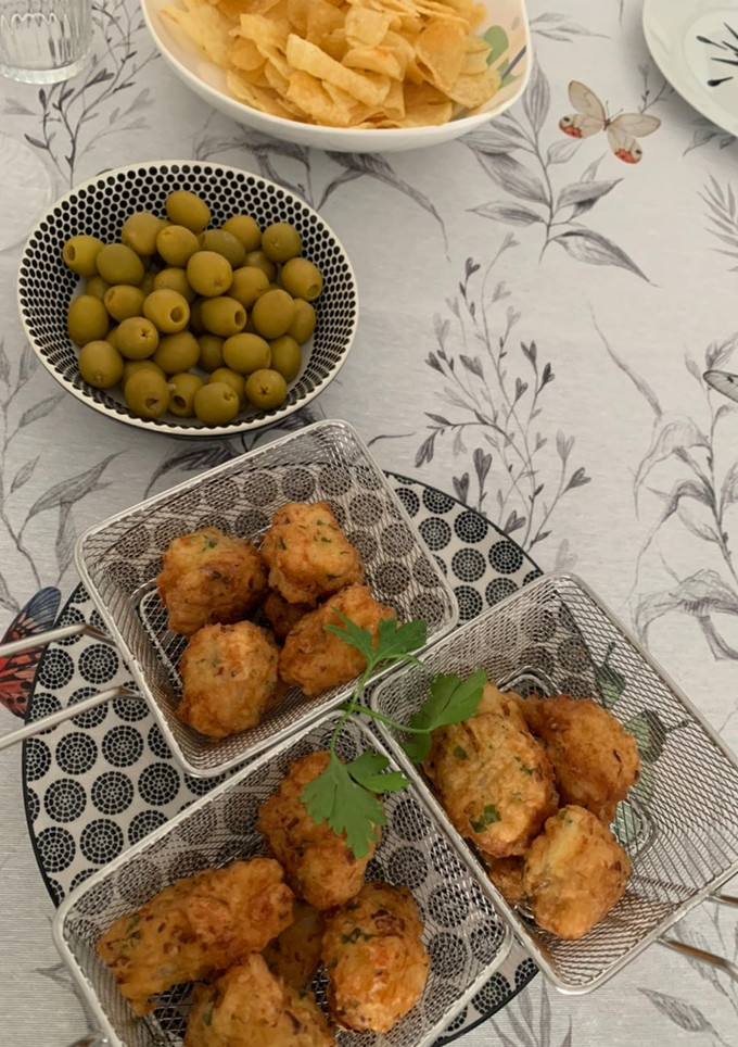 Una foto de Buñuelos de bacalao 3.0