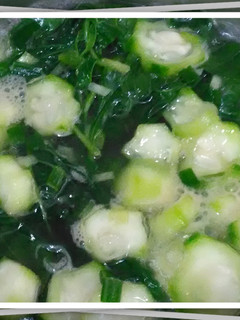 Foto resep Sayur bening Bayam dan oyong
