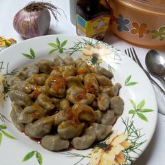 A picture of Flour dumplings.