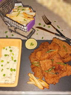 A picture of Fish and Chips.