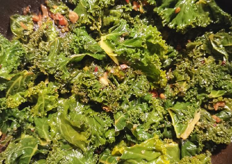 Step-by-Step Guide to Prepare Speedy Alio Olio Kale