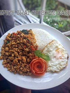 Foto resep Spicy Thai Chicken Basil