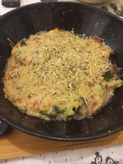 Una foto de Brócoli gratinado