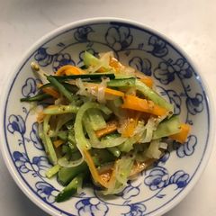 A picture of Yuki’s chopped salad.