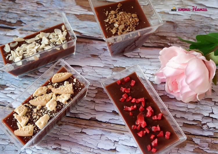 Bumbu Chocolate Silky Pudding | Cara Masak Chocolate Silky Pudding Yang Enak Dan Lezat