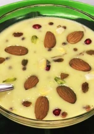 A picture of Corn kheer.