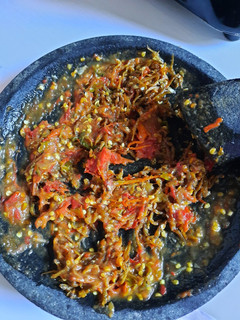 Foto resep Sambel teri penyet