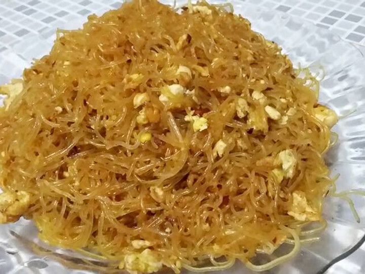 Resep: Bihun goreng telur Yang Enak