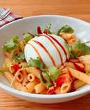 💚 Nui Xào Cà Chua Lá Thơm Provence & Phô Mai Burrata