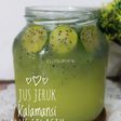 Jus Segar Jeruk Kalamansi plus Selasih