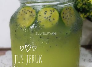 Foto resep Jus Segar Jeruk Kalamansi plus Selasih