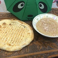 A picture of Desi ghee ka halwa.