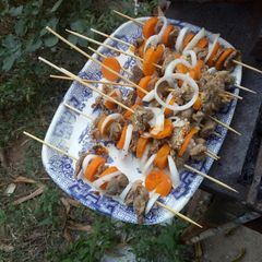 A picture of Homemade mshikaki.