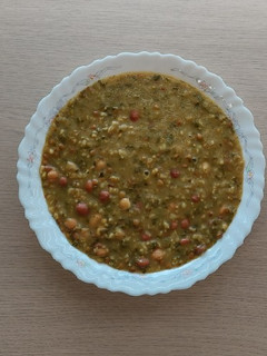 عکسی از دستور آش بلغور یا گمنه