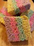 Layered "Peeps" Rice Krispie Treats