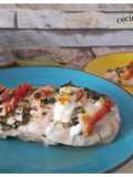 Pechuga de pollo hasselback