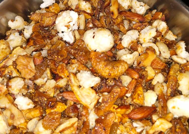 Simple Way to Make Caramelized dry fruits