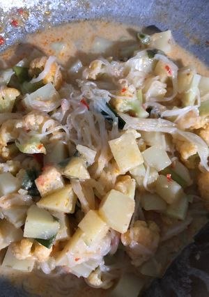 Foto resep Sayur Santan Kembang Kol