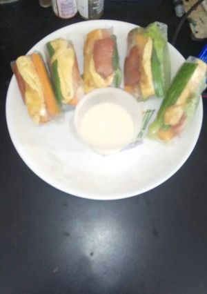 Foto resep Vietnams roll (beef ham)