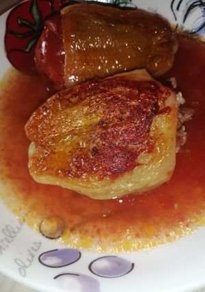 O poză a rețetei Ardei umplut.