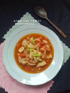 Foto resep Ayam Cah Tomat