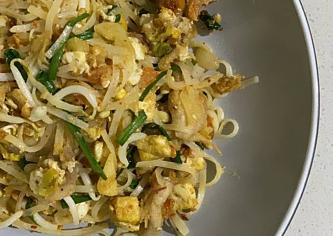 Pad thai меню