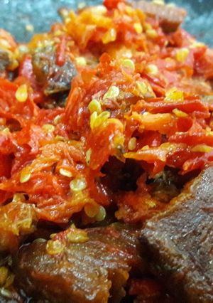 Foto resep Sambal Ikan Asin Jambal Roti