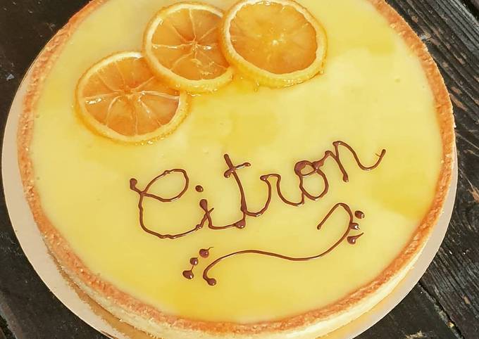 Recette Délicieuse Tarte au citron