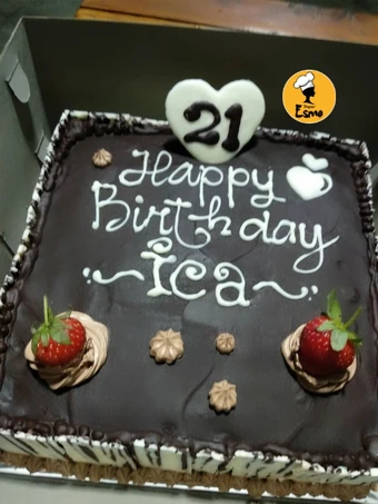 Cara Gampang Membikin Resep  Bolu Coklat (base cake ultah) yang Sempurna, Lezat Sekali