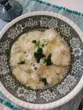 Gnocchi (νιόκι) πατάτας με σάλτσα λεμονιού