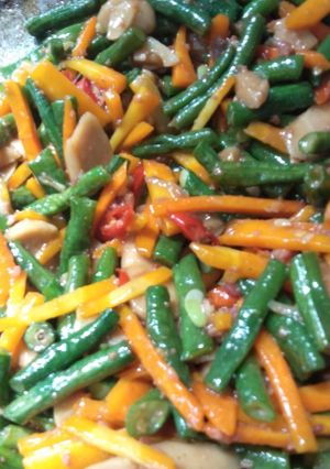 Foto resep Tumis Kornet Kacang Panjang (Tumis Pelangi)