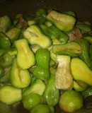 Bí nụ xào đơn giản