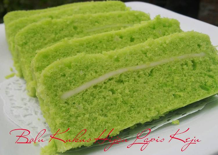 Bumbu meracik Bolu Kukus Hijau Lapis Keju, irit, Bisa Manjain Lidah