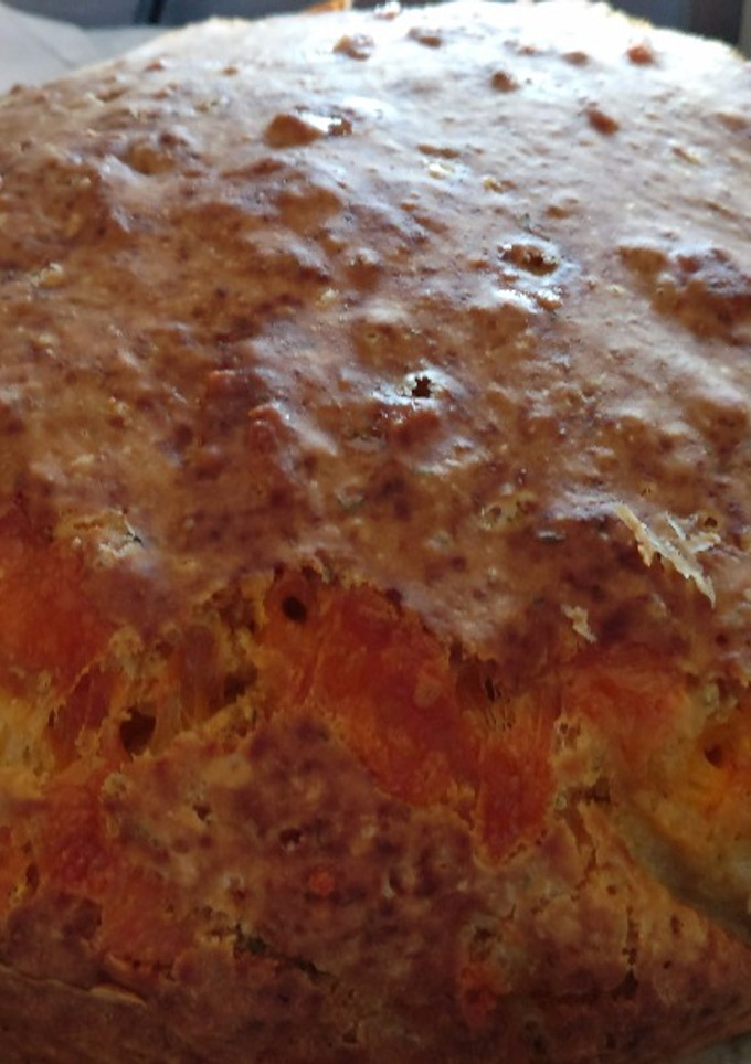 Una foto de Pan irlandés de queso y eneldo