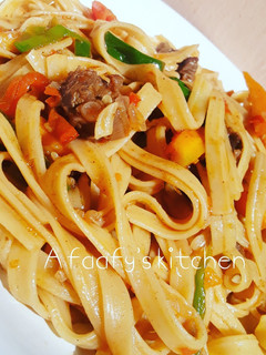 Fettuccine16 Jallof ainihin hoton girkin