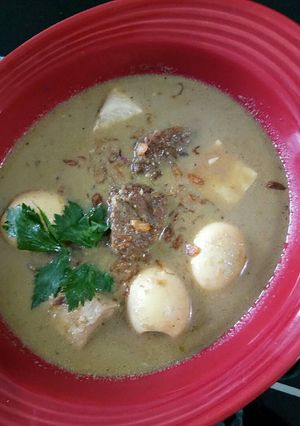 Foto resep Terik daging tahu telor