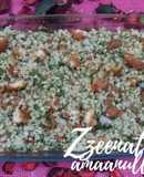 Broken Wheat Salad with Fish Fillets