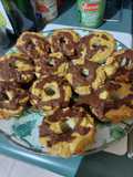 Donas de coco y chocolate keto